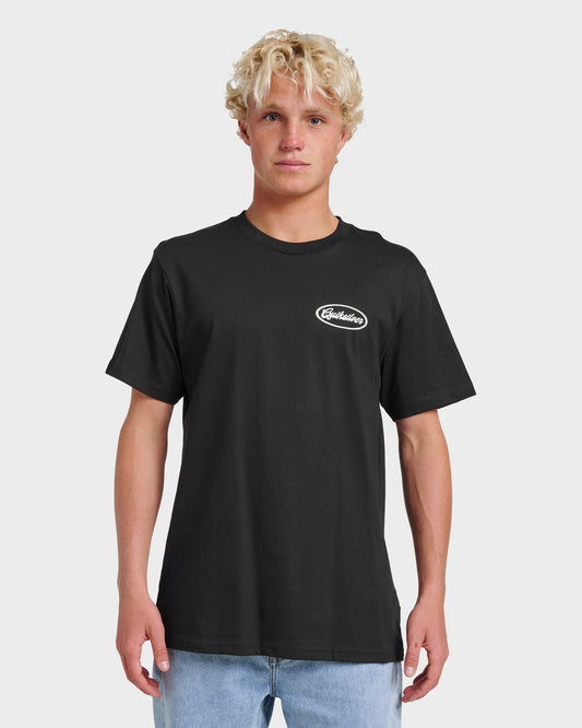 Quick Silver Classic | Mechanics Script Classic T-shirt - Black
