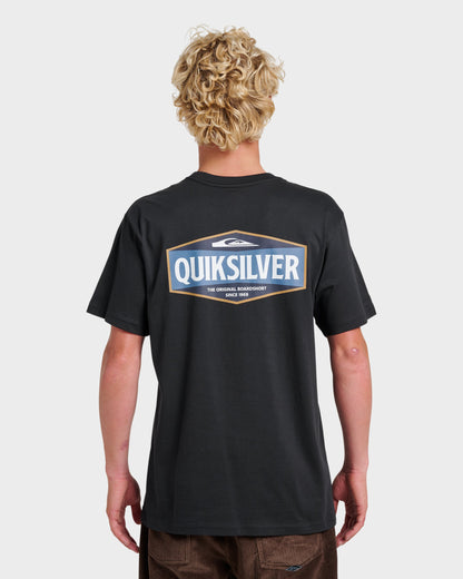 Quick Silver Best Seller | Six Points Classic T-shirt - Black