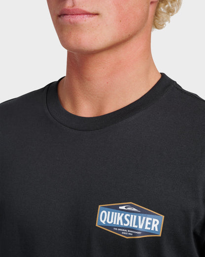 Quick Silver Best Seller | Six Points Classic T-shirt - Black