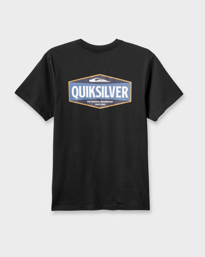 Quick Silver Best Seller | Six Points Classic T-shirt - Black