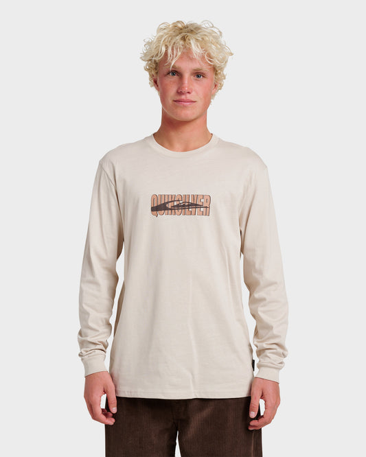 Quick Silver Classic | Quik Stack Long Sleeve T-shirt - Moonstruck
