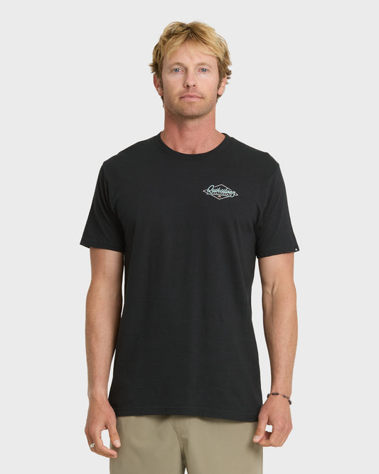 Quick Silver Popular | Cali Gold T-Shirt - Black