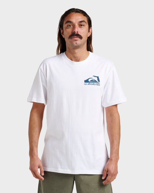 Quick Silver Essential | Fl Florida Lookout Point Classic T-shirt - White