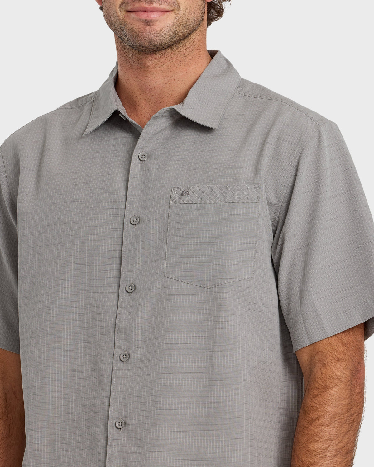 Quick Silver Signature | Waterman Centinela Premium Anti-Wrinkle Shirt - Grey