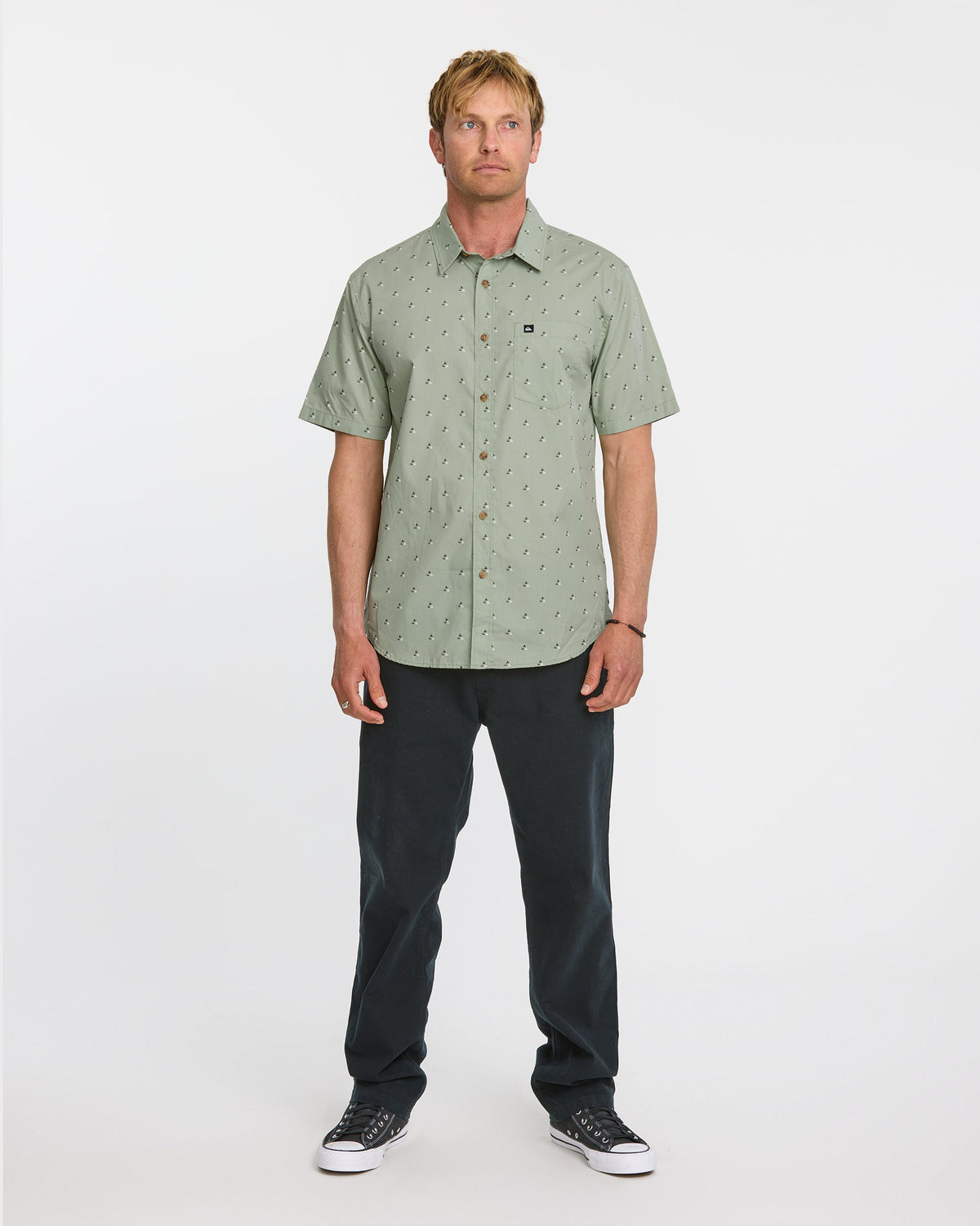 Quick Silver Signature | Kapu Mini Classics Short Sleeve Shirt - Herb