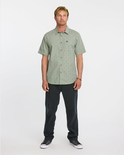 Quick Silver Signature | Kapu Mini Classics Short Sleeve Shirt - Herb