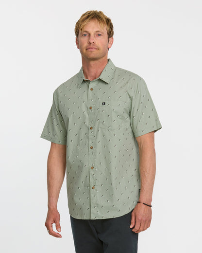 Quick Silver Signature | Kapu Mini Classics Short Sleeve Shirt - Herb