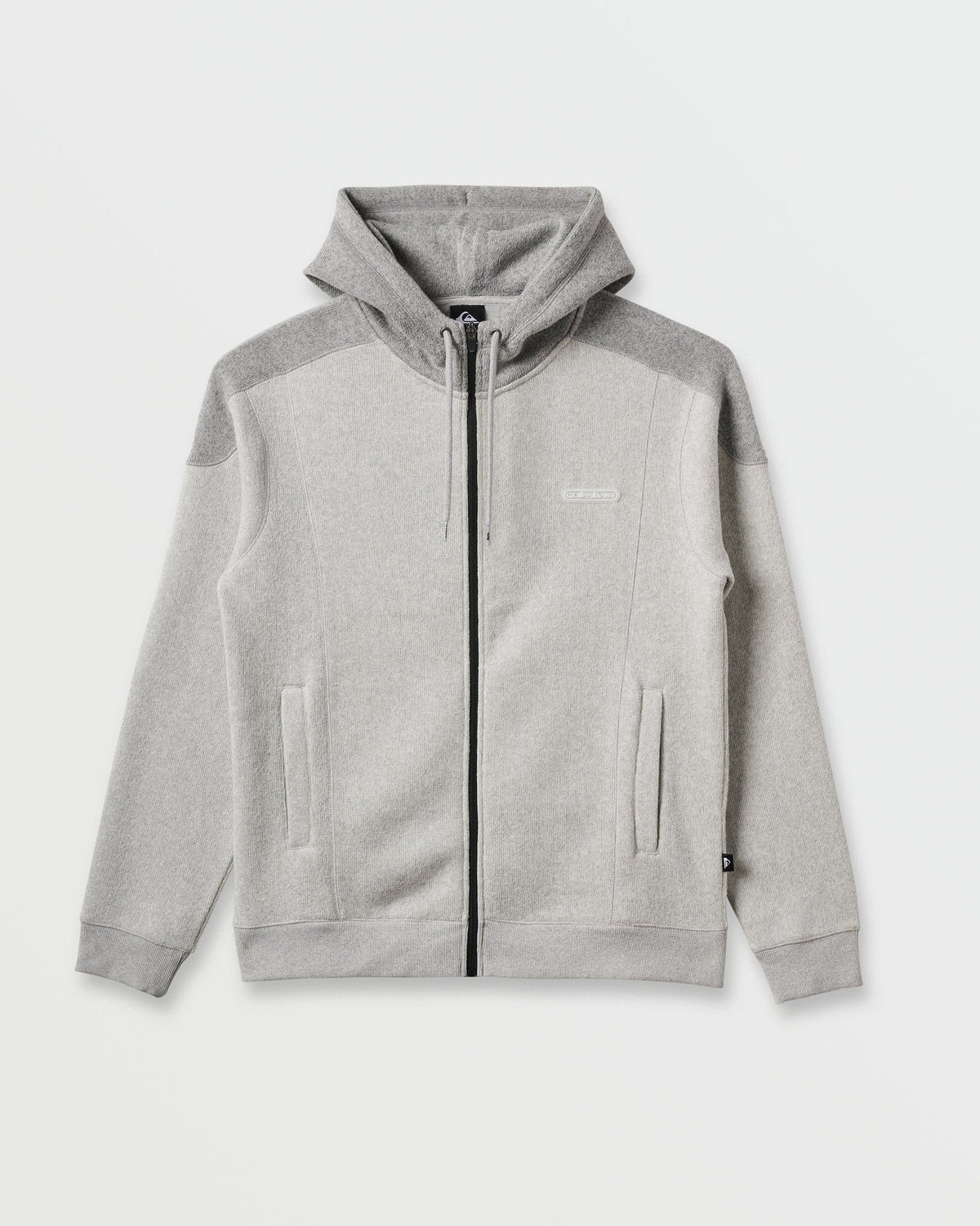 Quick Silver Classic | Keller Zip Hoodie - Light Gray Heather