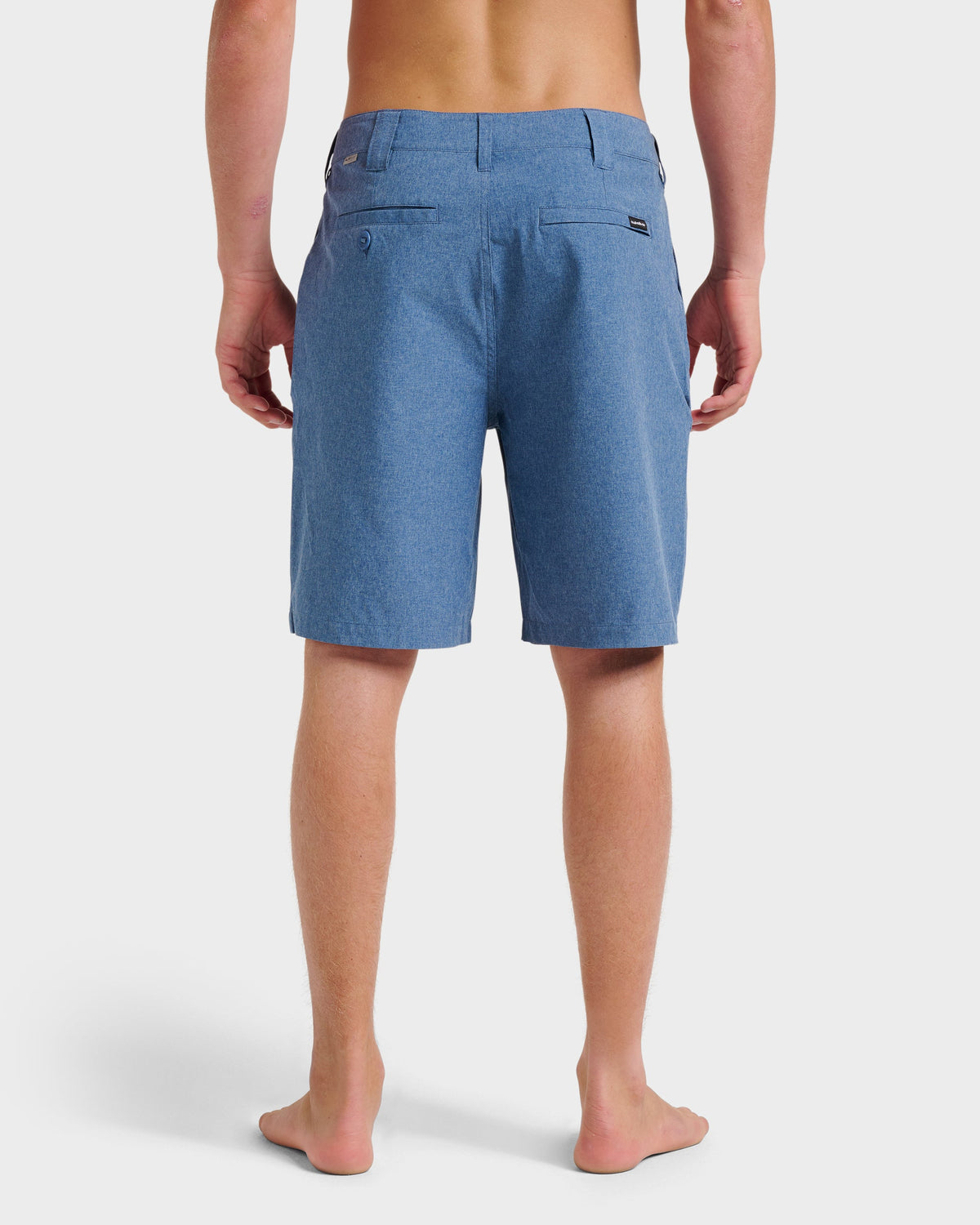 Quick Silver Recommended | Union Heather 20" Amphibian Hybrid Shorts - Indigo Mist