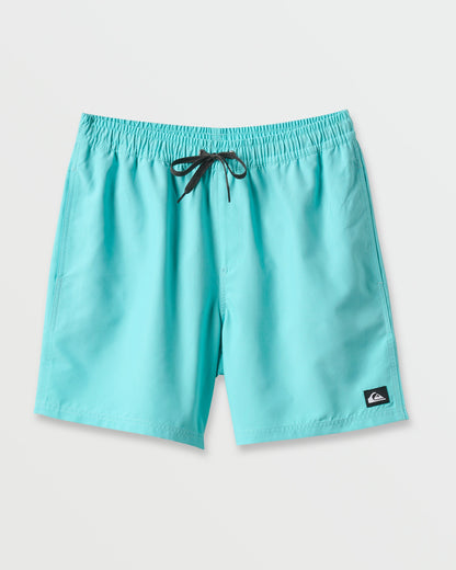 Quick Silver Featured | Everyday Solid 17" Swim Trunks - Aqua Sky