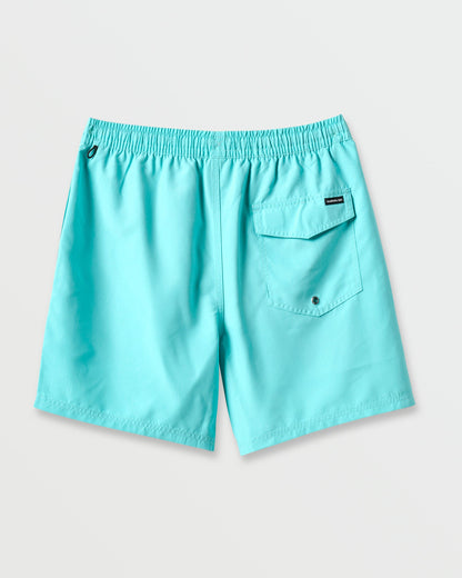 Quick Silver Featured | Everyday Solid 17" Swim Trunks - Aqua Sky