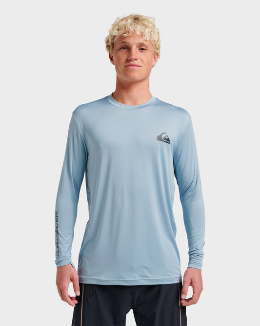 Quick Silver New | Everyday Long Sleeve Surf Tee - Ashley Blue