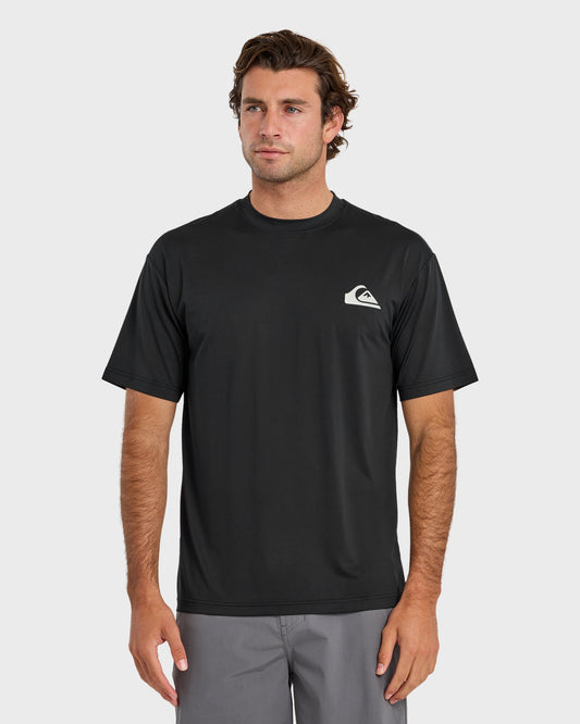 Quick Silver Signature | Everyday Short Sleeve Surf Tee - Black